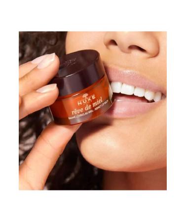 Nuxe Baume Reve De Miel Levres Repairing Balm for Chapped Lips 15 GR.