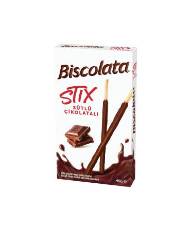 Biscolata 4 Stix Milk 40 G