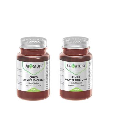 Venatura Zinc Picolinate 15mg 60 Capsules 2 Pieces
