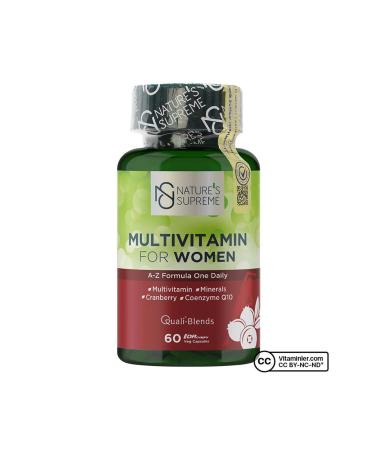 Natures Supreme Multivitamin For Women 60 Capsules - Unflavored