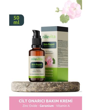 nilevita Skin Repair Care Cream Anti-Itching Redness and Acne Zinc Oxide & Vitamin A 50ml - Buy Online on GoSupps.com