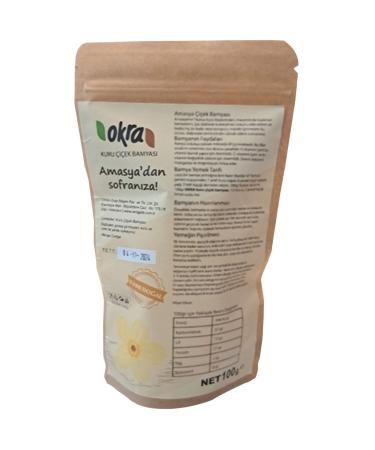 OKRA Dried Flower Okra - 100gr Package - Buy Online on GoSupps.com