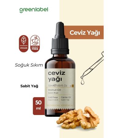 Green Label Walnut Oil Cold Pressed 0 Natural And Pure 50ml