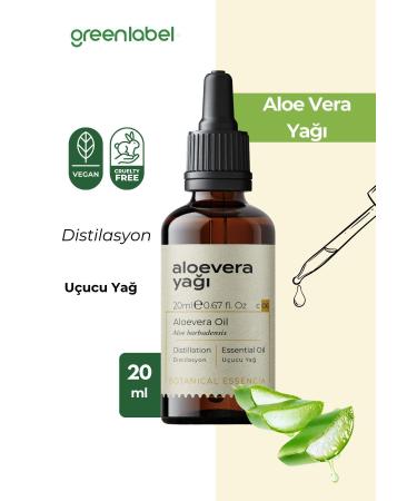 Green Label Aloe Vera Oil Cold Pressed 0 Natural And Pure 20ml