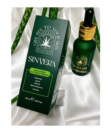 Sin Vera Anti-Blemish Skin Care Serum 30 Ml Niacinamide Arbutin Kojic Acid Aloe Vera Alpinia O. - Buy Online on GoSupps.com