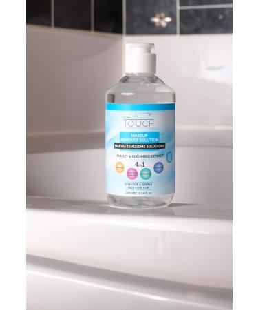 LAST TOUCH Parsley and Cucumber Extract Make-Up Remover for Face Eyes and Lips 300 ml - Buy Online on GoSupps.com