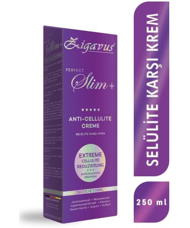 Zigavus Anti Cellulite Cream 250 ml - and Firming Effect & Anti-Stretch 8699349138196