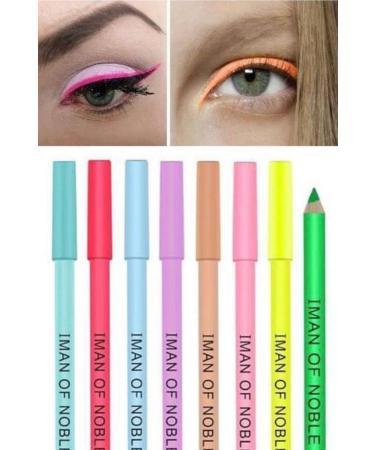 Utelips Eyeliner Pencil Set for Women 8-Colored Eyeliner Colored Shine Pencil Makeup Set - Buy Online on GoSupps.com