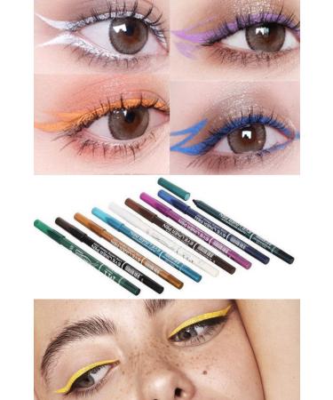 Utelips 9-Piece Eyeliner Pencil Eyeliner Pen Pencil Make-up Colorful 9 Piece Sexy Makeup Pencil Set - Buy Online on GoSupps.com