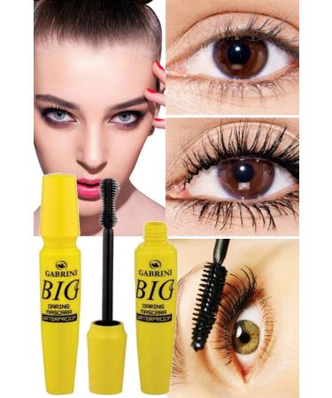 Utelips Make-up Eyelash Tool Stylish Daring Mascara Waterproof Eyelash Professional Black Mascara Makeup Tool