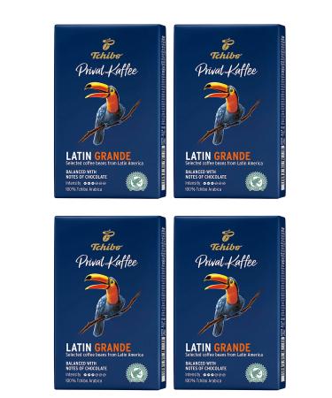 Tchibo Privat Kaffee Latin Grande Ground Filter Coffee 250 Gr *4 Pieces