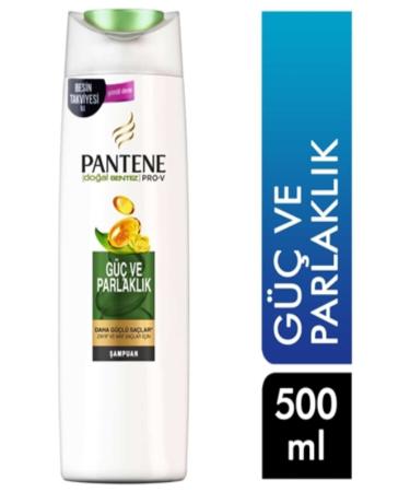Pantene Shampoo Natural Synthesis Power and Shine 500ml