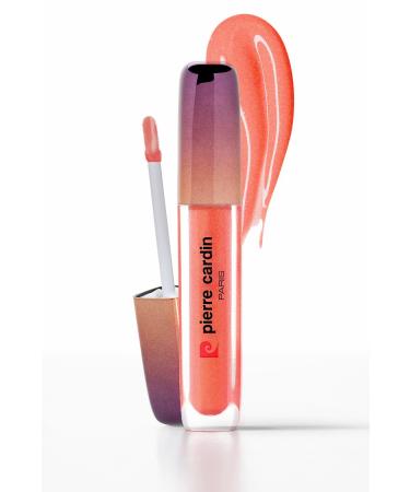 Pierre Cardin Shimmering Lipgloss Pearlescent Shiny Liquid Lipstick Coral 5ml