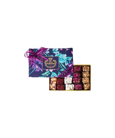 ekerci Cafer Erol Special Turkish Delight in Patterned Cardboard Box - 450 gr