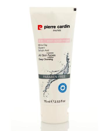 Pierre Cardin 3 in 1 Face Cleansing Peeling Mask - 75 ml - In 1 3 In 1 Face Mask