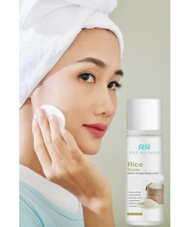 roc rochers Brightening Rice Toner & Rice Toner & Pore Treatment & Soothing Toner - Buy Online on GoSupps.com