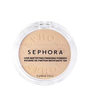 SEPHORA COLLECTION 12 HR MATTIFYING FINISHING POWDER - 12 Hour Mattifying Compact Powder That Provides Perfect Matteness