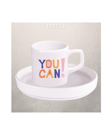 Frezyaaccessories Turkish Coffee Cup Set Special Print