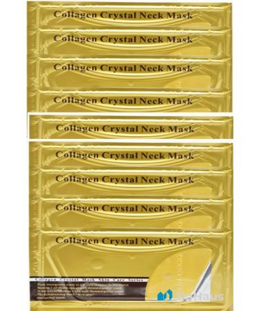 10 Pieces Neck Area Collagen Mask Neck Mask - Buy Online on GoSupps.com
