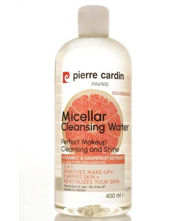 Pierre Cardin Gently Cleansing Micellar Water With Pink Grapefruit & Vitamin C - Makeup Removal Water - Buy Online on GoSupps.com