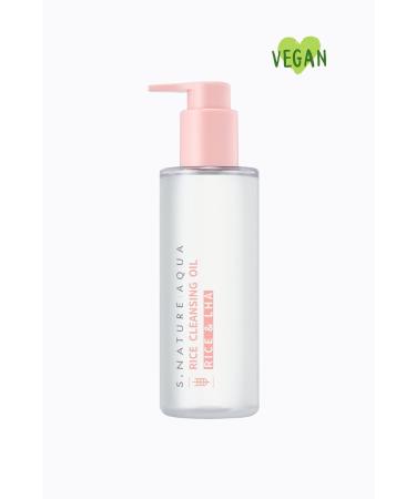 S. Nature Aqua Rice Cleansing Oil / Rice Essence Makeup and Skin Cleansing Oil 200ml