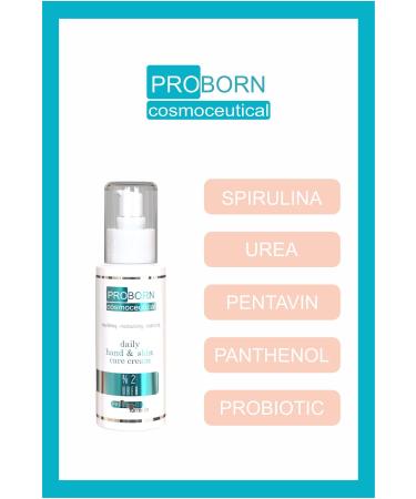 PROBORN Hand & Body Care Cream 2% Urea 100 Ml - Buy Online on GoSupps.com