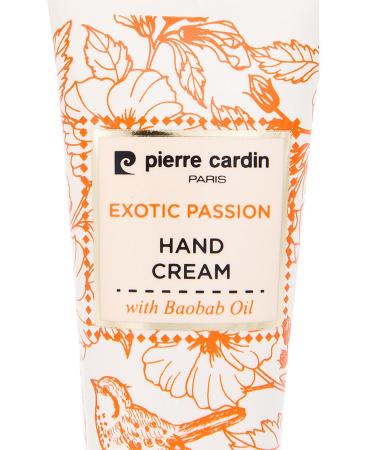 Pierre Cardin Exotic Passion Moisturizing Hand Cream with Baobab Oil and Vitamin E - 30 ml - Buy Online on GoSupps.com