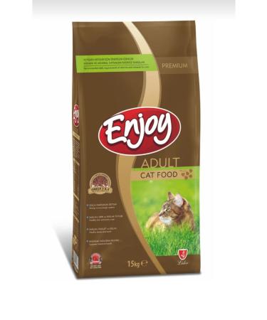 Enjoy 15+1 Kg Cat Adult Chicken Chicken Adult Cat Food (G lgeAv)