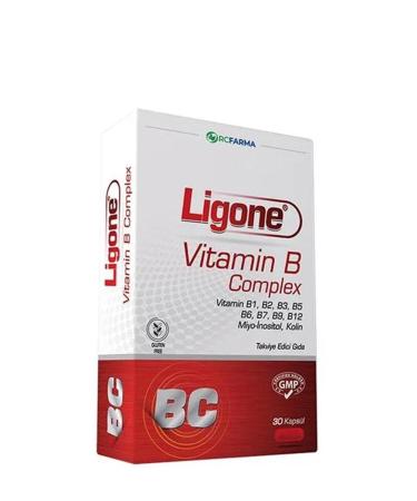 Rcfarma Ligone Vitamin B Complex 30 Capsules