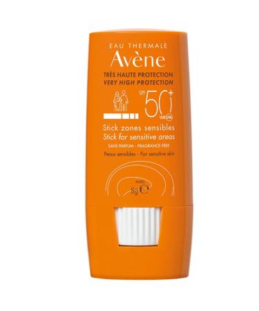 Avene Stick Spf 50+ High Protection Sunscreen Stick for Sensitive Areas 8 gr - Buy Online on GoSupps.com
