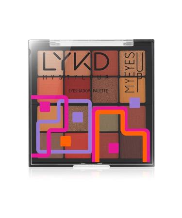 lykd 16 Eyeshadow Palette 183 Down To Earth