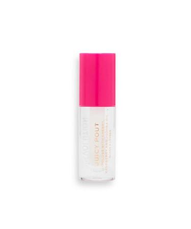 Revolution Revolution Juicy Pout Lip Gloss Coconut Does not give a sticky feeling Natural Shiny and full appearance
