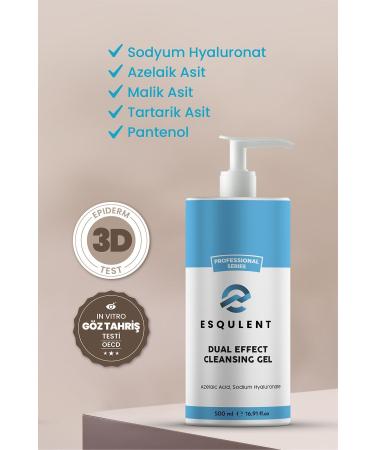 Esqulent Dual Effect Cleansing Gel 500 Ml - Dual Effect Cleansing Gel - Buy Online on GoSupps.com