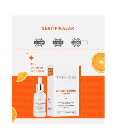 Twellness Vitamin C Brightening Serum - 30 ml - Buy Online on GoSupps.com