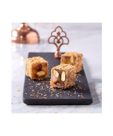 ekerci Cafer Erol Wire Kadayif Coated Pistachio Wick Turkish Delight 1 Kg
