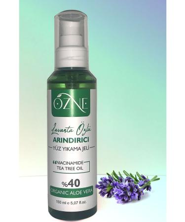 Ozne Lavender Essence Purifying Face Wash Gel 150ml - Buy Online on GoSupps.com