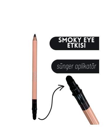 Dora Joy Smoky Eye Pencil 05 Plum Eye Pencil with Sponge Applicator