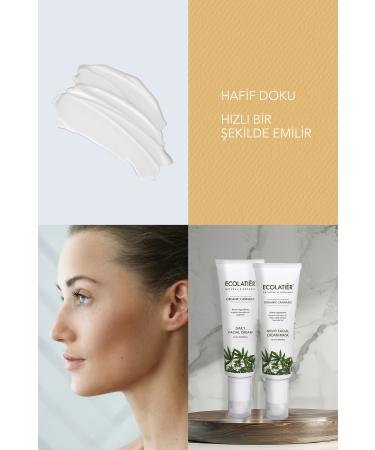 ECOLATIER Facial Care Set Face Moisturizer Day Cream + Night Cream Mask Skin Firming Anti-Aging - Buy Online on GoSupps.com