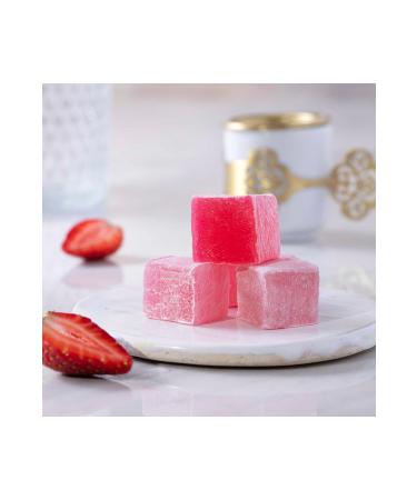 ekerci Cafer Erol Strawberry Flavored Turkish Delight 500 gr
