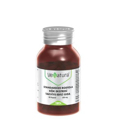 Venatura Standardized Rodiola Root Extract Food Supplement 60 Capsules