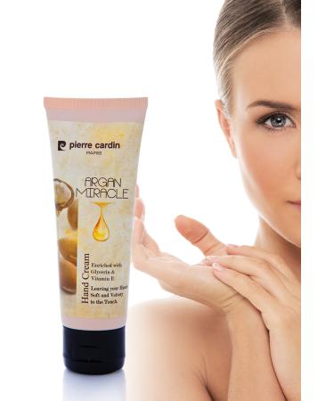 Pierre Cardin Argan Oil Extract Vitamin E Moisturizing Hand Cream - 75 ml