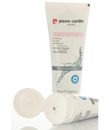 Pierre Cardin 3 in 1 Face Cleansing Peeling Mask - 75 ml - In 1 3 In 1 Face Mask - Buy Online on GoSupps.com