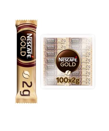 Nescafe Gold Granulated Coffee 2Gr x 100L