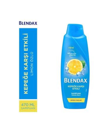 Blendax Anti-Dandruff Effective Lemon Extract Shampoo 4 X 470 Ml. - Buy Online on GoSupps.com