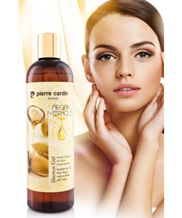 Pierre Cardin Argan Oil Extract Vitamin E Ph Balanced Revitalizing Shower Gel - 400 ml - Buy Online on GoSupps.com