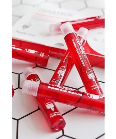Farmstay Ceramide Damage - Ceramide and Keratin Ampoule Hair Care Serum Set 13 ml * 10 pcs - Buy Online on GoSupps.com
