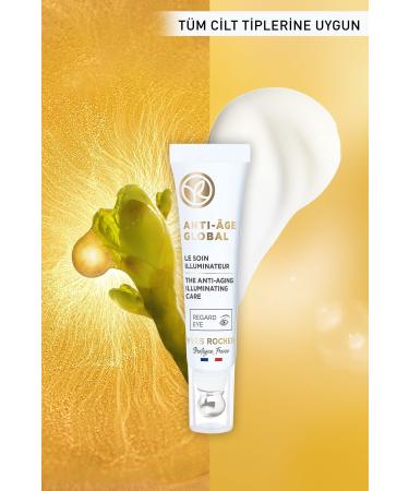 Yves Rocher Regenerating Anti-Aging Herbal Stem Cell Care Anti-age Global - Caffeine&vitamin E - Eye Cream - Buy Online on GoSupps.com