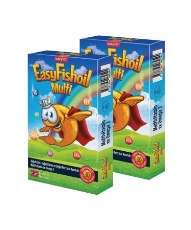 Easy Fishoil Easyfishoil Multi 30 Gel Tablets 2 Pieces