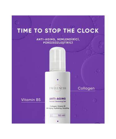 Twellness Collagen Rejuvenating Facial Cleansing Gel - 150 Ml - Buy Online on GoSupps.com
