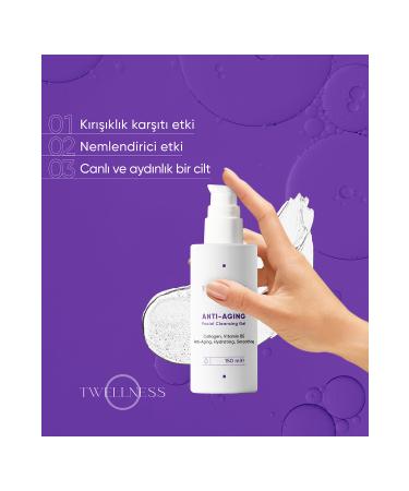 Twellness Collagen Rejuvenating Facial Cleansing Gel - 150 Ml - Buy Online on GoSupps.com
